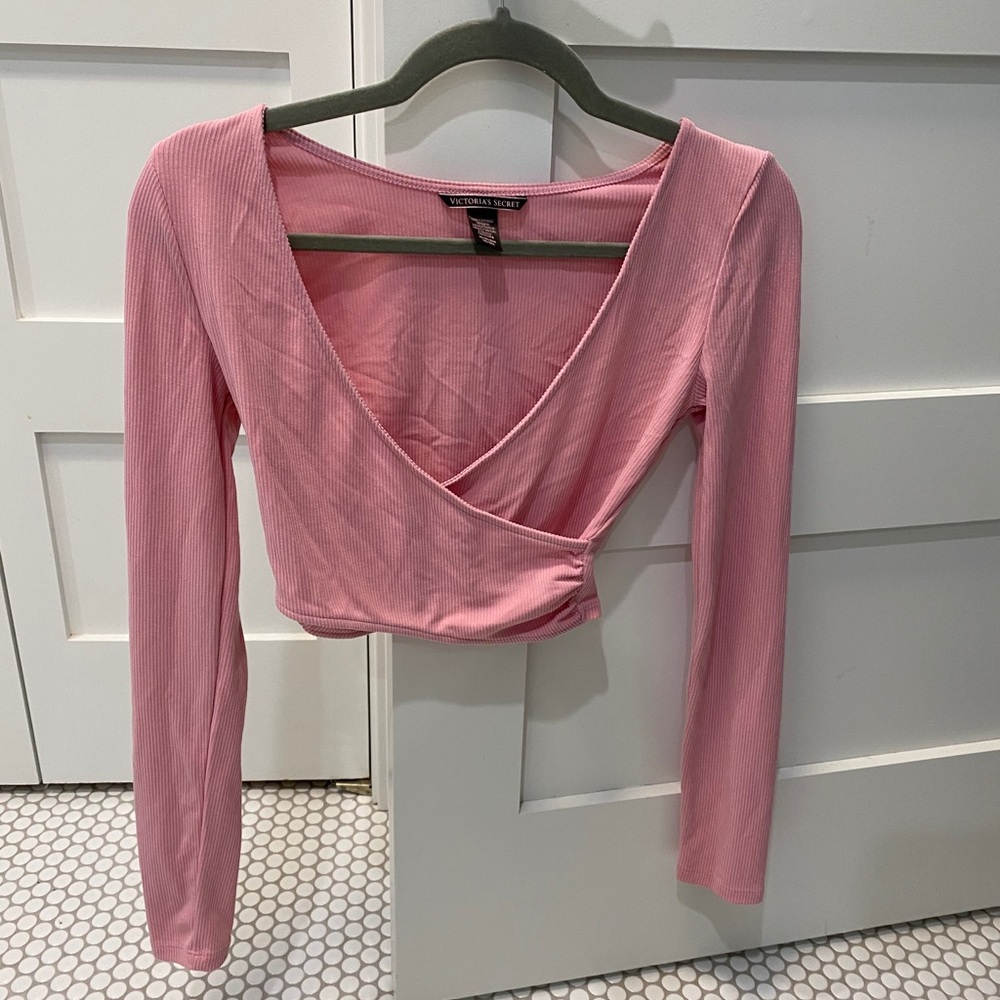 Victoria’s Secret Long Sleeve Pink Top